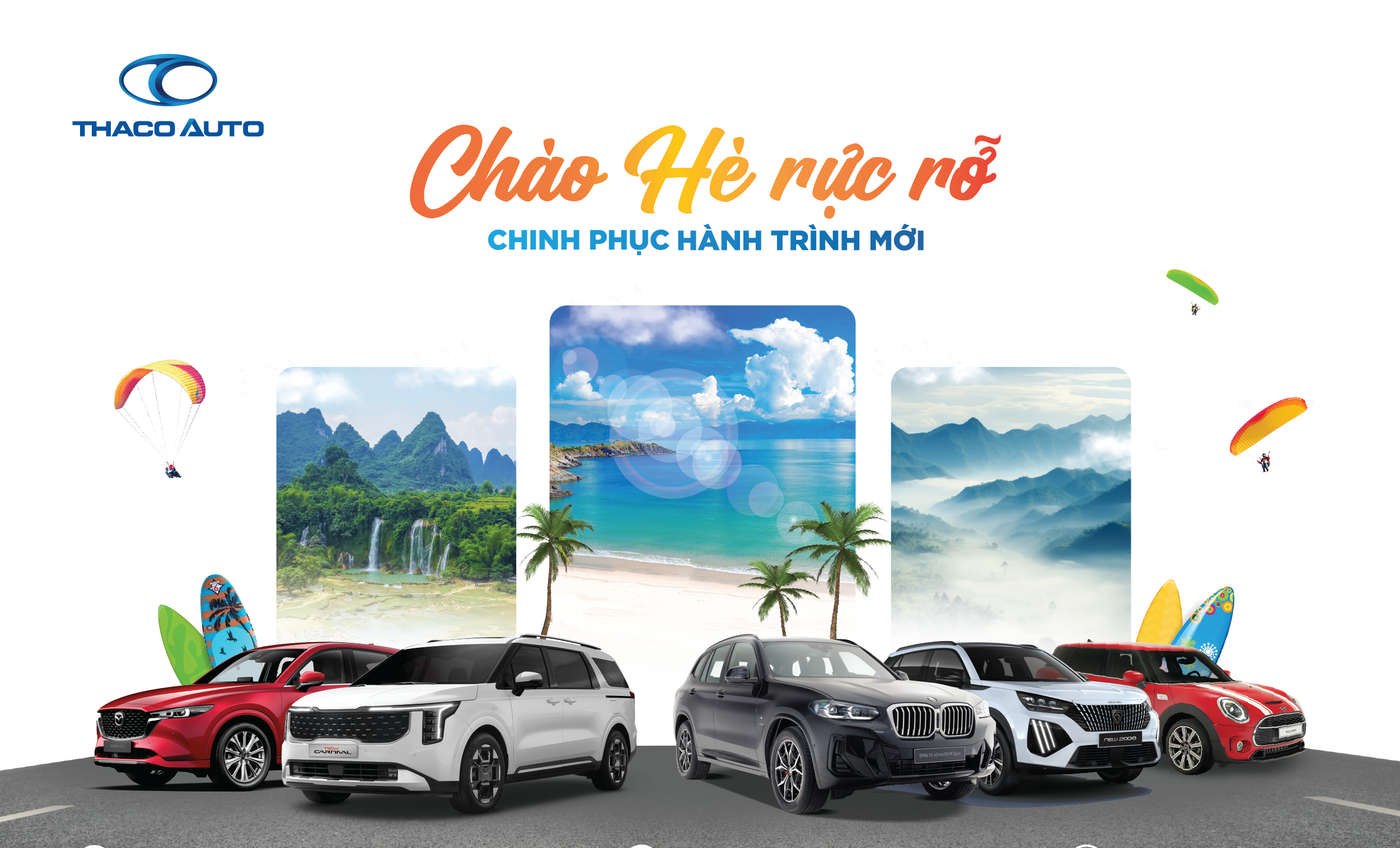 TRẢI NGHIỆM HÈ RỰC RỠ CÙNG THACO AUTO GIẢI PHÓNG VỚI NHIỀU HOẠT ĐỘNG HẤP DẪN