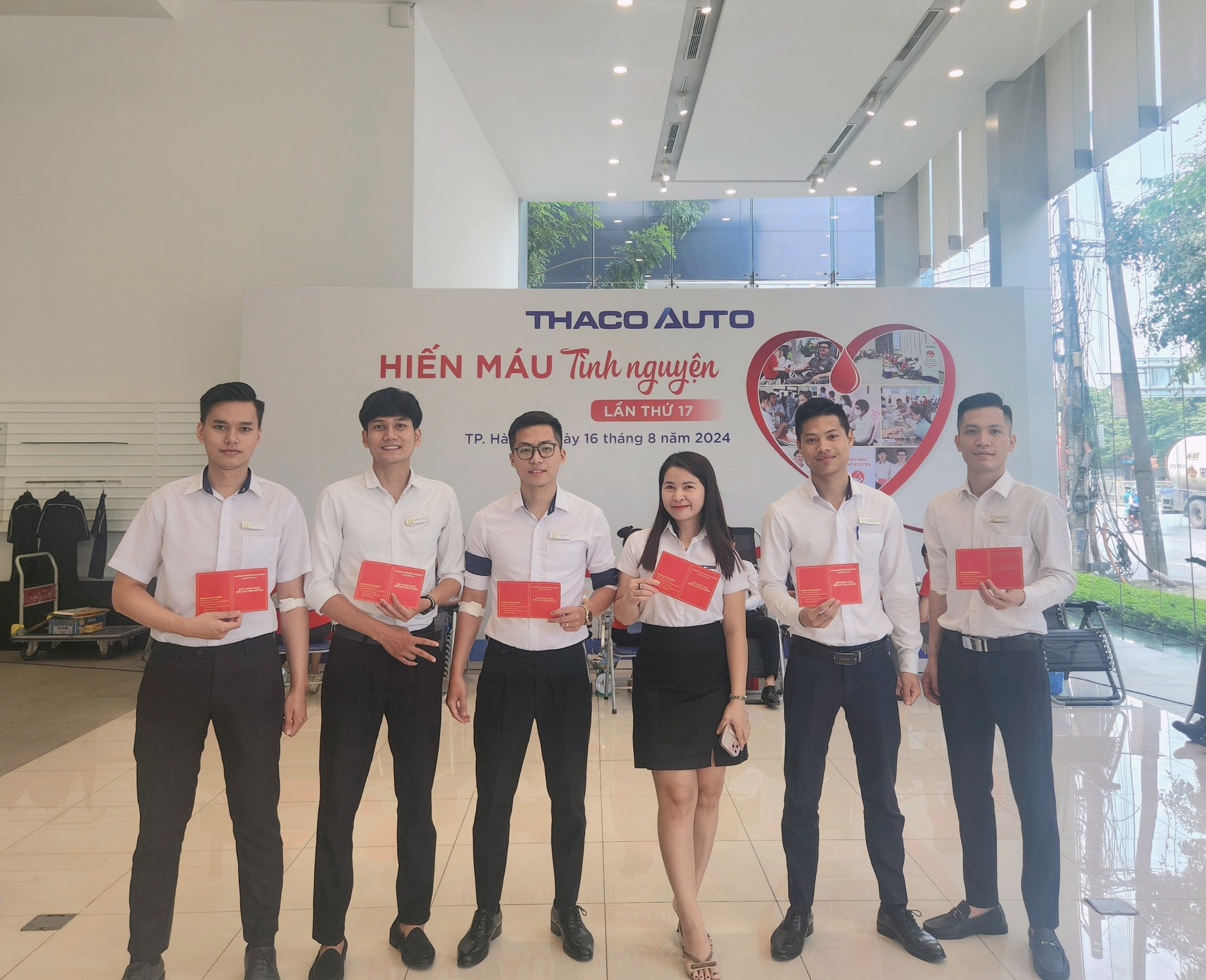 Hiến máu tình nguyện lần thứ 17 năm 2024 tại THACO AUTO GIẢI PHÓNG