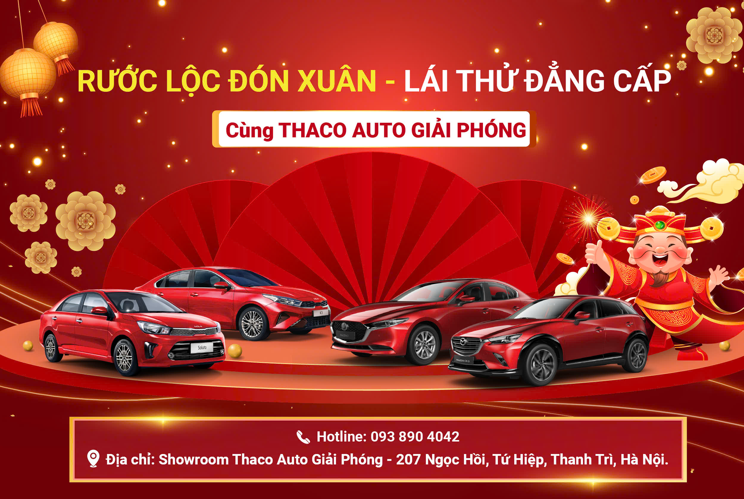 RƯỚC LỘC ĐÓN XUÂN – LÁI THỬ ĐẲNG CẤP CÙNG THACO AUTO GIẢI PHÓNG!