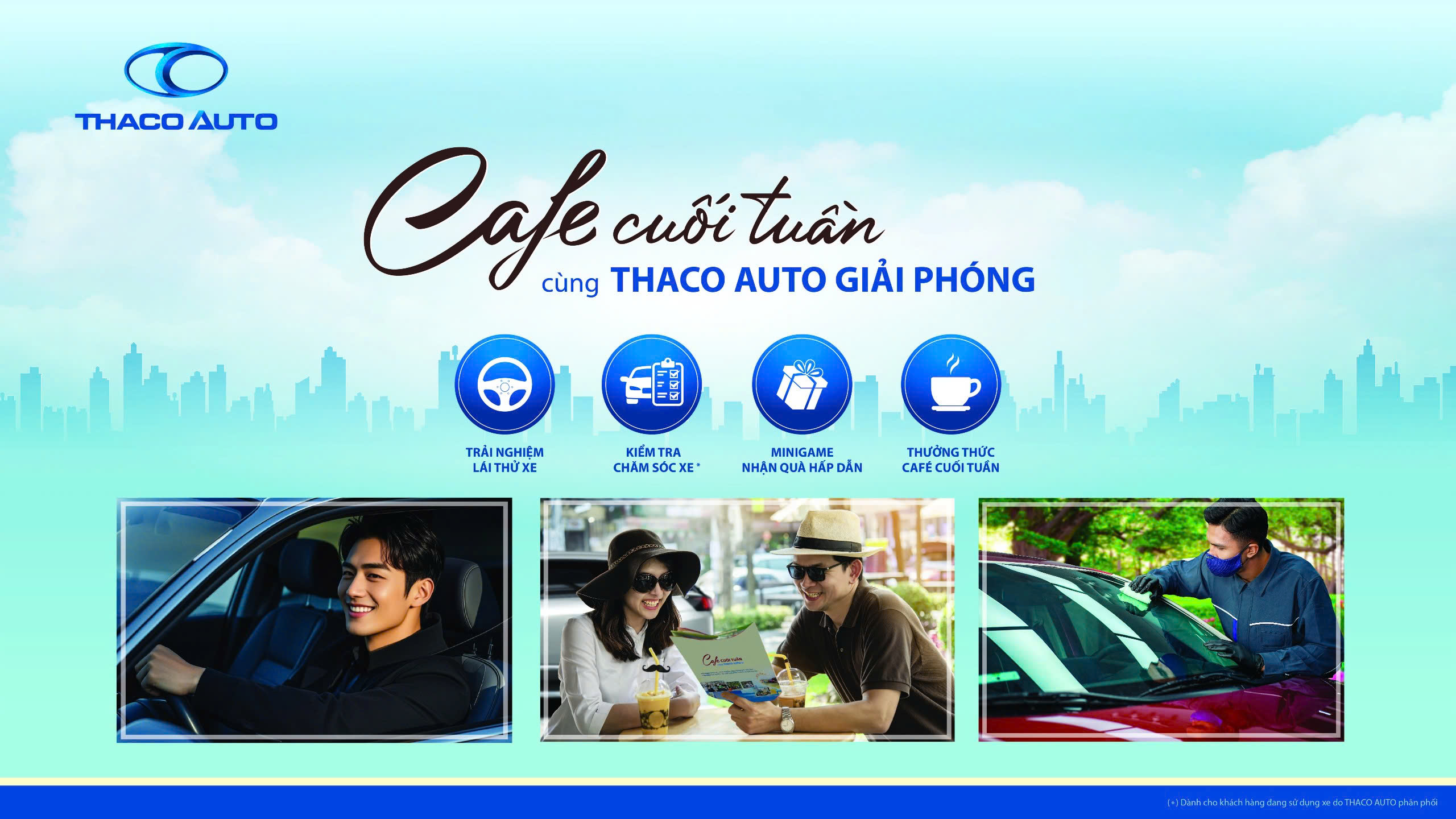 Cafe cuối tuần & sự kiện lái thử cùng Thaco Auto Giải Phóng